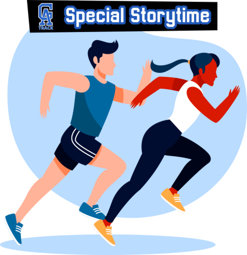 Special Storytime with Track & Field Athletes Bossard Memorial Library